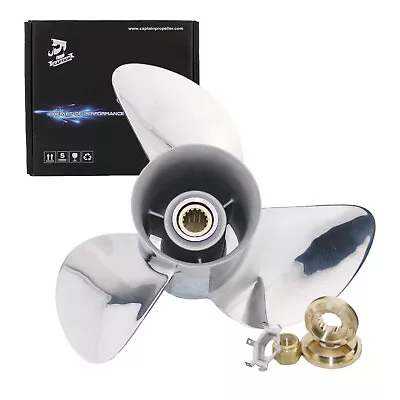 Boat Propeller 14 1/2x25  Pitch Fit Mercury Marine Engine 150-300hp 48-13704A46 • $529.99