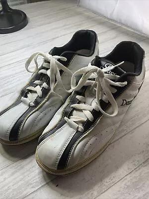 Dexter Stride Rite Groove Bowling Shoes Women Size 9 M B4034-1 White Black • $19.90