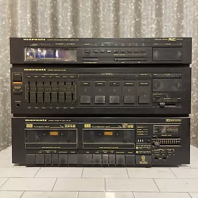 Marantz TAD-50 Amplifier Audio Cassette Tape Deck Player Recorder Tuner Vintage • $179