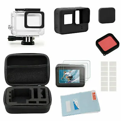 Waterproof Housing Case Lens Cover Storage Case Film For Gopro Hero 6 5 Camera • $32.59