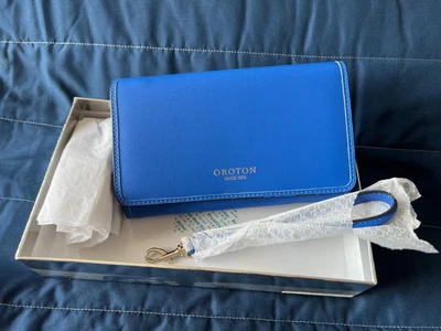 $110 • Buy Oroton Clutch - Blue, BNIB
