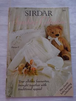 Sirdar Sunshine Baby Knitting Pattern Book  12 Designs • £2.50