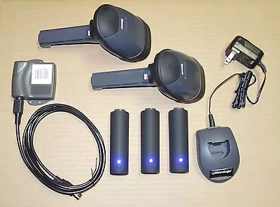 2x Metrologic MS1633 Wireless Bluetooth 2D Scanner USB SET +3 Battery +Inventory • $104.11