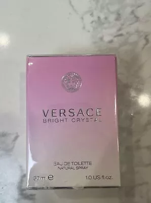 Versace Bright Crystal 30ml 1.0 Oz Spray EDT Perfume Sealed Box Brand New • $35