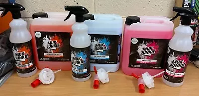 £69.99 • Buy Muk Junkie Off Roading Cleaner,Citrus Degreaser,Shine Care Combo Package Mx Mtb 