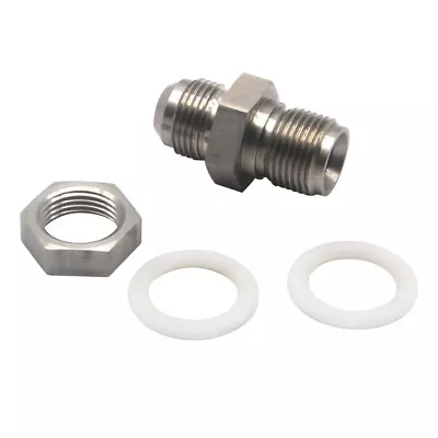 Turbo Oil Pan Return / Drain Plug Adapter Fitting 10AN No Welding Steel • $15.99