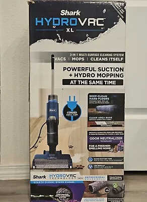 Shark Hydrovac XL 3 In 1 Multi-Surface Cleaning System Vacs Mops WD101 • $149