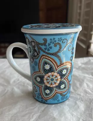 Vera Bradley Bali Blue Blue Paisley Tea Or Coffee Mug • $11.99