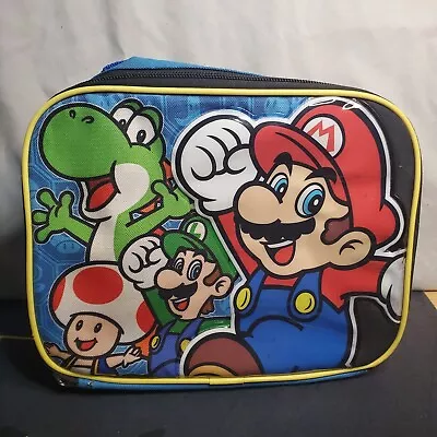 SUPER MARIO BROS. LUIGI YOSHI Kids BPA-Free Insulated Lunch Tote Bag • $1.99