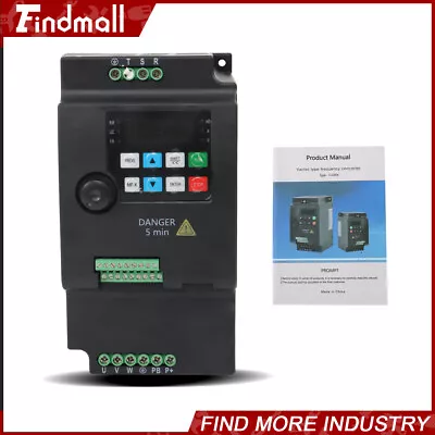 Findmall 3KW 4HP 220V Variable Frequency Drive Inverter Converter 1 Or 3 Phase • $97.22
