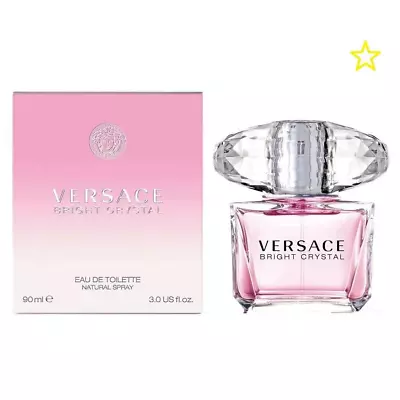 Versace Bright Crystal 3.0 Oz / 90 ML Eau De Toilette Spray Brand New • $30.59