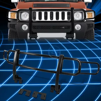 For 06-10 Hummer H3/H3T Black Powdercoated Front Bumper Brush Grill Grille Guard • $280.99