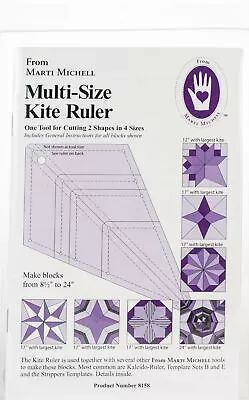 Marti Michell Multisize Kite Ruler8158M • $19.40