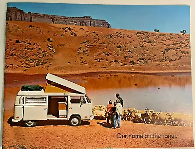 1970 VW Volkswagen Westfalia Campmobile USA Market Brochure Catalog Prospekt • $44.88