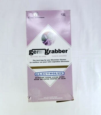 $12.50 • Buy 21 Germ Grabber Style U Filter Electrolux Vacuum Bags UNUSED Yellow NEW Disc 