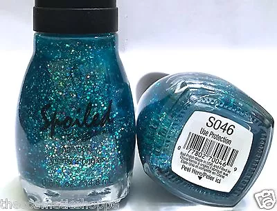 SPOILED Nail Polish Nail Enamel # S046 Use Protection Holographic DISCONTINUED • $8.95