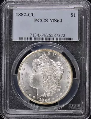 1882-CC $1 Morgan Dollar PCGS MS64 • $445.99