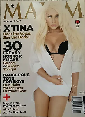 MAXIM Magazine October 2013- Christina Aguilera • $16.95