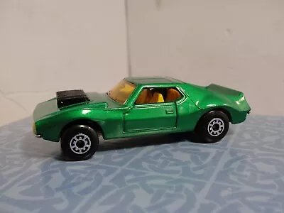 MATCHBOX 900 TP-3 DARK METALLIC GREEN AMX JAVELIN  1972 Rare Car • $165