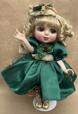 12  Marie Osmond LE Adora The Season Belle Christmas Porcelain Doll W COA • $30