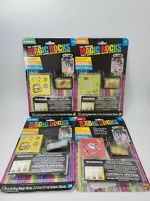 LOT OF 4 The Original Magic Rocks They Grow Under Water In Minutes NEW • $73.12