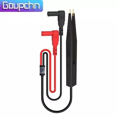 Multimeter Test Tweezer Cable SMD IC Test Lead Clip For Electrical Testing • $7.69