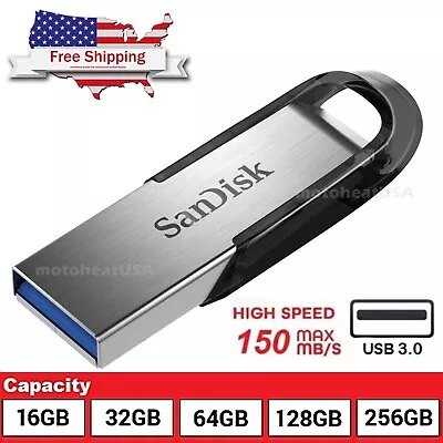 Sandisk Ultra Flair USB 3.0 Flash Drive 16GB 32GB 64GB High Speed 150MB/s Memory • $7.50