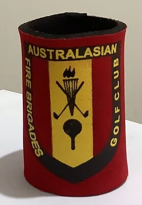 Australasian Fire Brigades Golf Club Adelaide 1997 Stubby Holderfire Brigade • $6.99