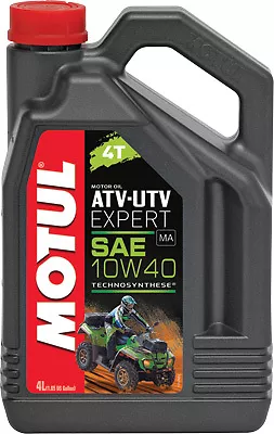 MOTUL ATV/UTV EXPERT 4T 10W40 Gallon (4 Liters) 105939 • $42.94