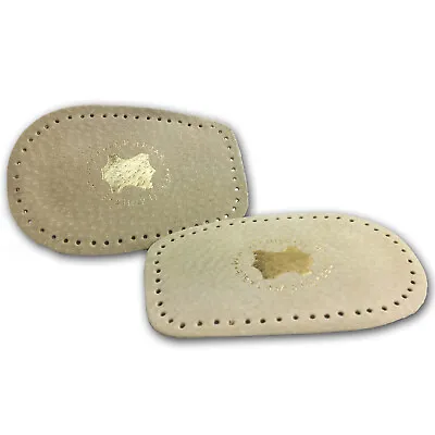 £3.99 • Buy Heel Support Cushions Orthotic Lift Pad REAL LEATHER Half Insoles Shoes Inserts