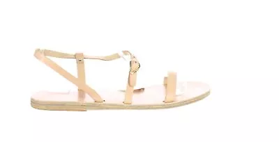 Ancient Greek Sandals Womens Niove Beige Slingbacks EUR 39 (7221649) • $55.99