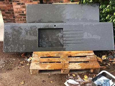 Black Quartz Kitchen Worktops. Excellent Condition.  • £150