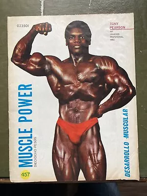 Muscle Power Tony Pearson Mr Universe Professional 1980 • £20.11