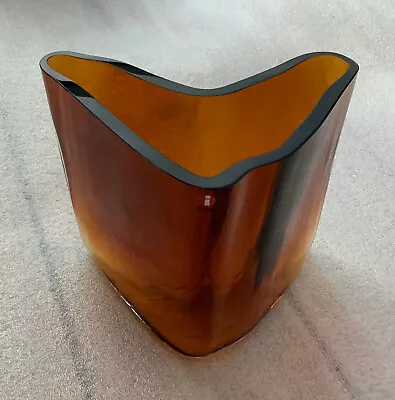 Iittala Alvar Aalto Vase Anniversary Numbered 175x140mm Copper Discontinued  • $679