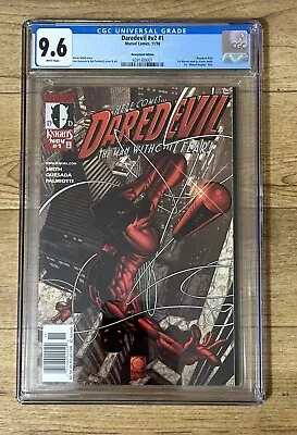 Daredevil #1 #V2 1st Marvel Knights CGC 9.6 NEWSSTAND Marvel Comics 1998 RARE ❌ • $34.33