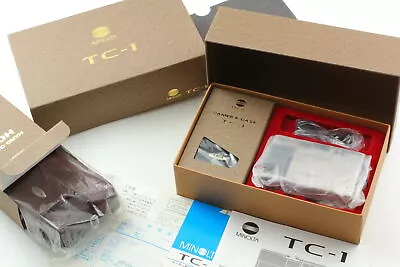 [Unused Set W/ Leather Case] Minolta TC-1 Point & Shoot Film Camera From JAPAN • $1699.99
