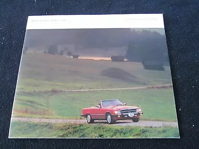 1987 Mercedes Benz Euro Delivery Catalog 190E 2.3-16 300 560 SEL SL SEC Brochure • $14.98