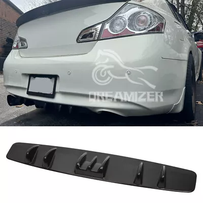 For Infiniti G37 G35 Sedan 2003-2007 Rear Bumper Diffuser Spoiler Splitter 7-Fin • $45.27