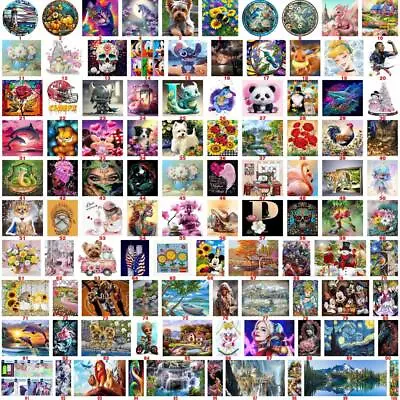 DIY 5D Full Drill Diamond Painting Cross Stitch Kit Art Picture Embroidery Mural • $7.45