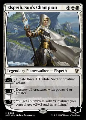 1x Elspeth Sun's Champion NM Eng MTG - Commander Karlov Manor • $5.14