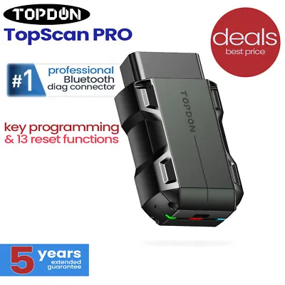 2024new! TOPDON TopScan PRO+ Wireless Key Fob Programming Immobilizer Diagnostic • $99.99