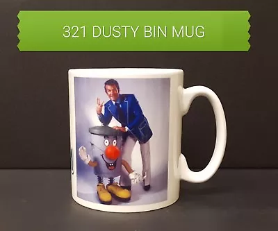 £9.99 • Buy 321 Dusty Bin Retro Coffee Mug
