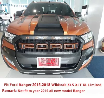 Fit Australia Ranger 2015-2018 PX2 XL XLT Wildtrak LED Strong Orange Front Grill • $165