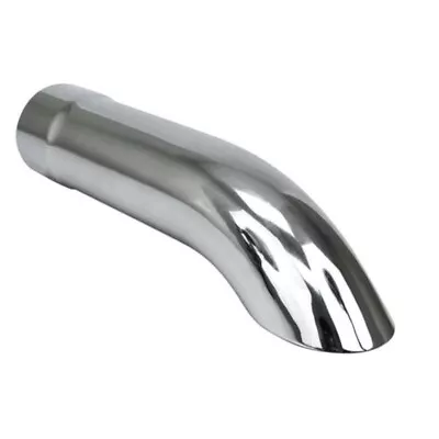Stainless Steel Turn Down Exhaust  Tip    Part # Q9404018td • $49.95