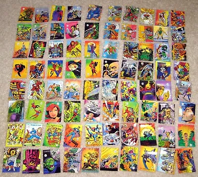 1987 Marvel Magic Moments Comic Images Sticker Set III Complete Set Of 80 • $155