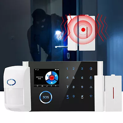 Wireless Door Alarm Shed Garage Burglar Caravan Home Security Keypad Loud Alarm • £71.99