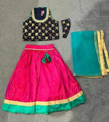$40 • Buy Kids Lehenga Choli With Duppata Size - 3 To 4