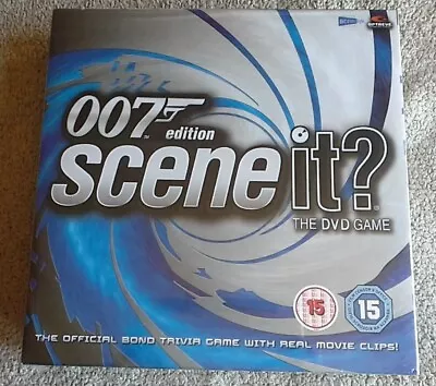 2004 James Bond 007 Edition Scene It?Board Game The DVD Game With Film Clips New • £19.99