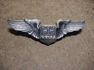 Vintage US Air Force Navigator / Combat Systems Officer / Observer Badge 3  Size • $4.99