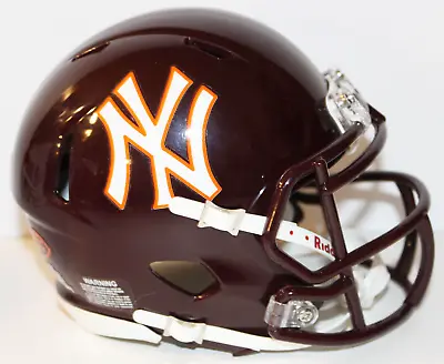 2021 Virginia Tech Hokies  Custom Mini Helmet Vs Maryland - Pinstripe Bowl • $65